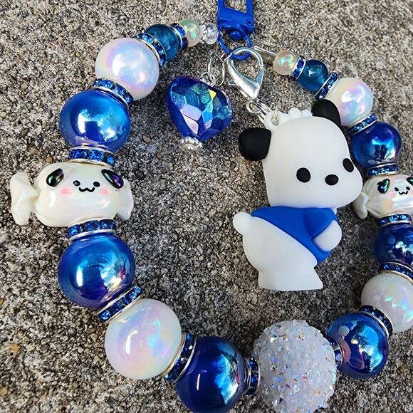 Keychain, Phone Charm, Bag Charm, Purse Charm, Bag Clip - Sanrio Sweet Pochacco - Picture 5 of 8